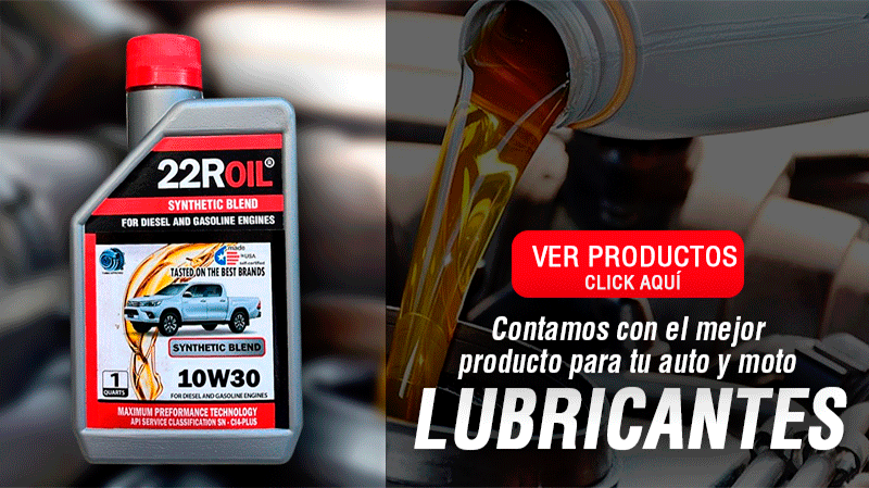 Te ofrecemos las mejores marcas de lubricantes de Guatemala, que solo encuentras en Nice Depot, entre las que encuentras 22R Oil, KAWA, 18kt, Energy y mucho más. Con la capacidad de mejorar el rendimiento y la vida de tu motor. Solo en Nice Depot