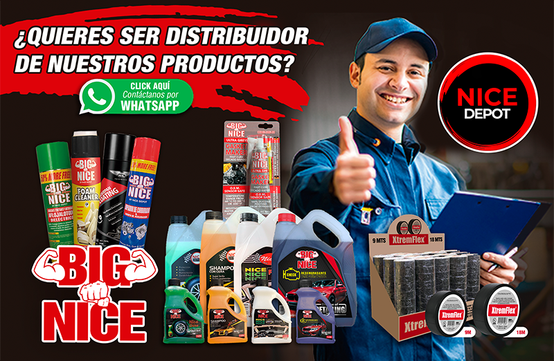 Quieres ser distribuior de nuestros productos? Nice Depot y Big Nice te ofrece una grán variedad de productos de la mejor calidad para tu negocio, contáctanos y con gusto nos pondremos en contacto contigo.